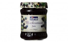 Dana Blackcurrant Jam   Glass Jar  340 grams